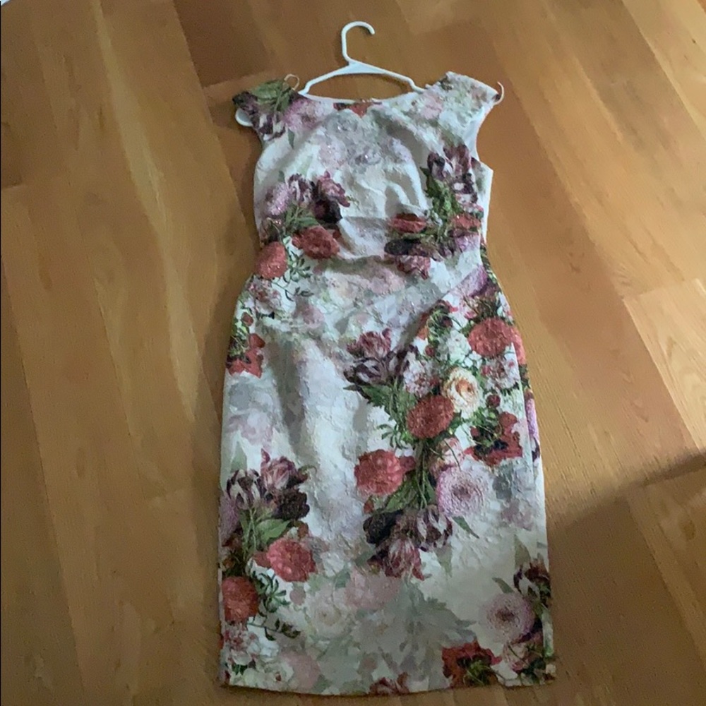 Flower Stitched Dress